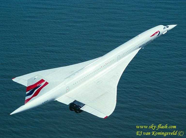 Concorde... Flyg 2.405 km/h!
